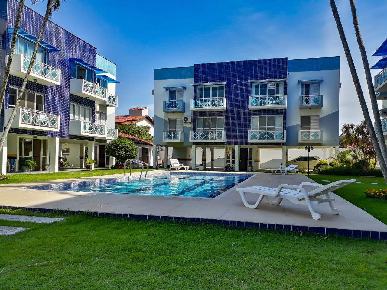 Apto a 70 metros da praia, Piscina, 02 Ar Condicionados, Vaga de Garagem Florianopolis Exterior foto