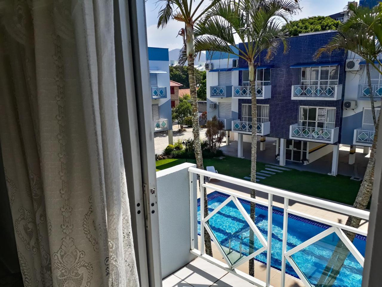 Apto a 70 metros da praia, Piscina, 02 Ar Condicionados, Vaga de Garagem Florianopolis Exterior foto