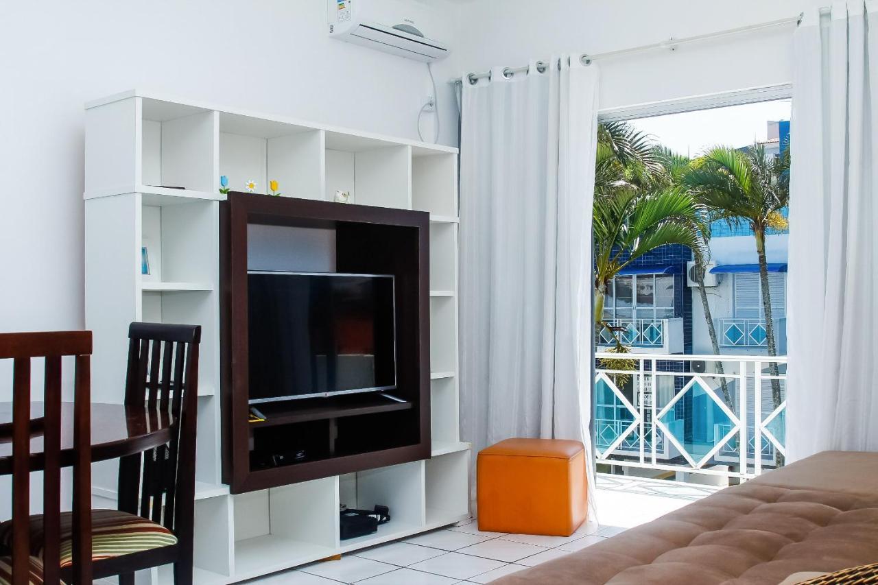 Apto a 70 metros da praia, Piscina, 02 Ar Condicionados, Vaga de Garagem Florianopolis Exterior foto