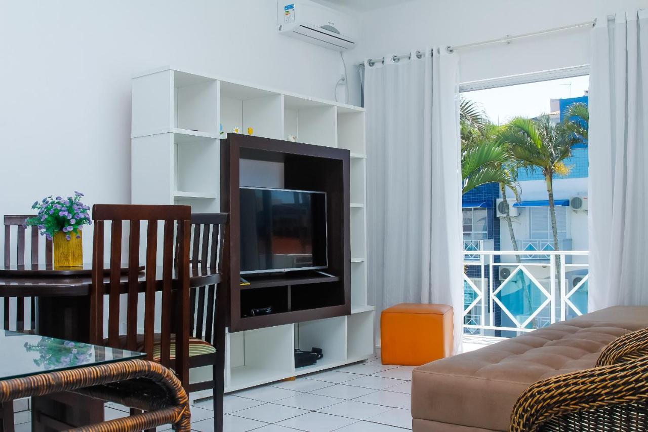 Apto a 70 metros da praia, Piscina, 02 Ar Condicionados, Vaga de Garagem Florianopolis Exterior foto